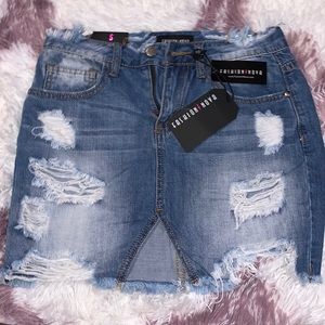 Fashion Nova Lady Denim Skirt